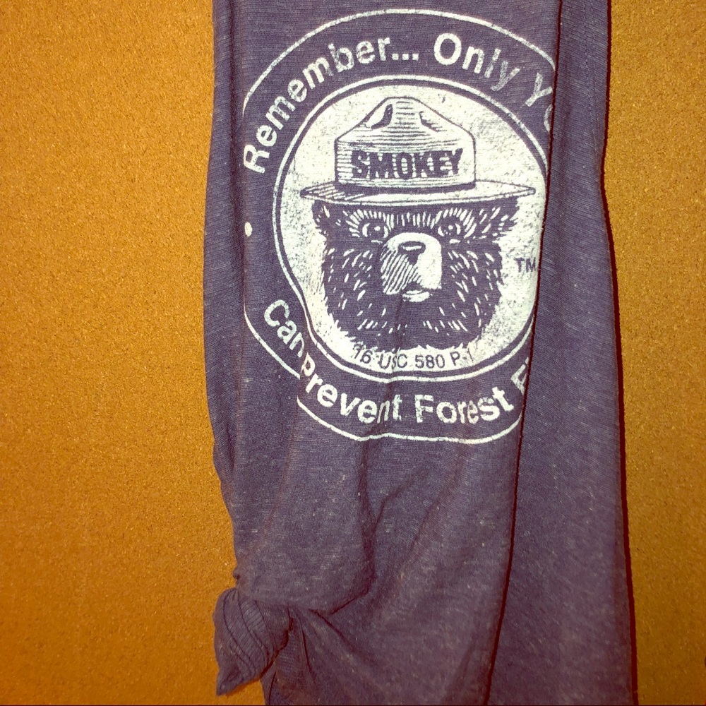 Smokey the bear shirt
